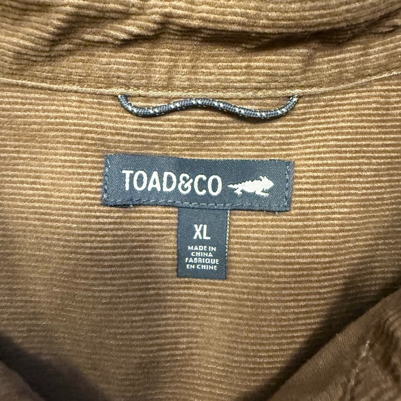 Toad&Co Women's Tan Corduroy Midi Dress - Picture 3 of 9